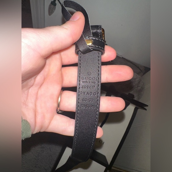 Authentic Gucci Thin Belt - Picture 3 of 5